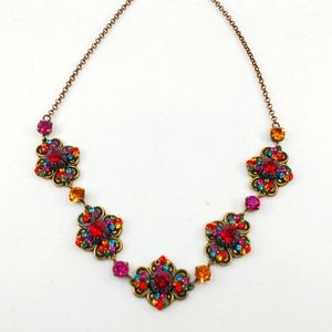 Vintage Zazou Rhinestone Necklace